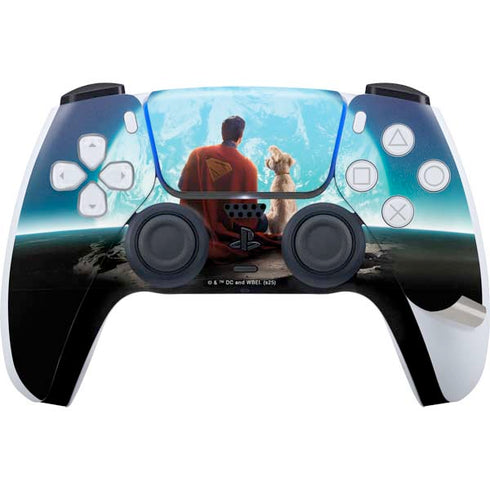 Superman 2025 Superman & Krypto watch the Earth PS5 Pro Bundle Skin